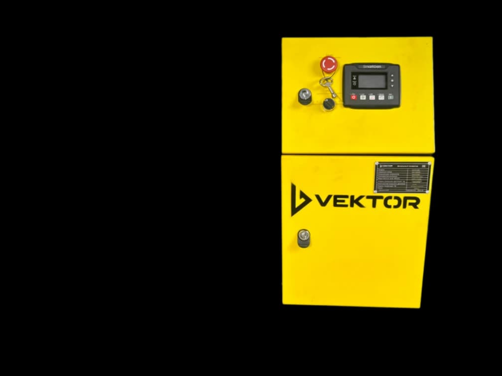 Дизельный генератор Vektor AD-100Y-T400 в шумозащитном кожухе — фото 3