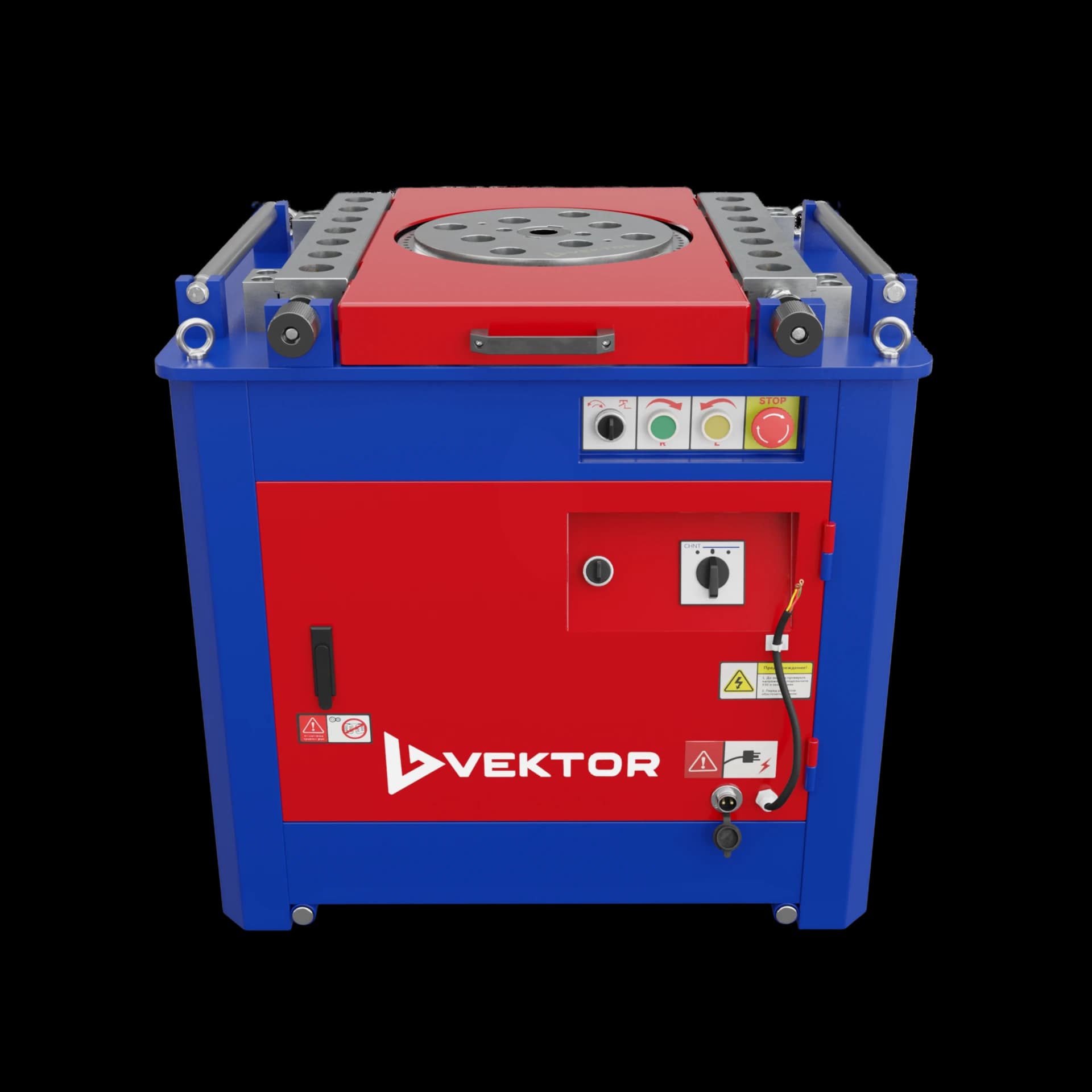 Станок для гибки арматуры Vektor GW52SA с доводчиком